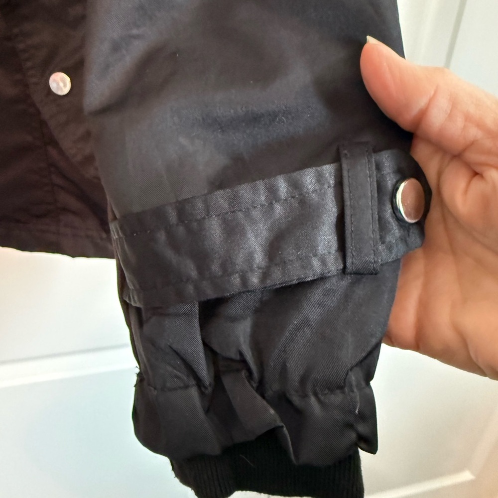 Bella D. Black Utility Jacket for Women - Picture 5 of 10